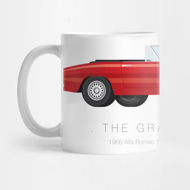 The Graduate - Famous Cars by Fred Birchal